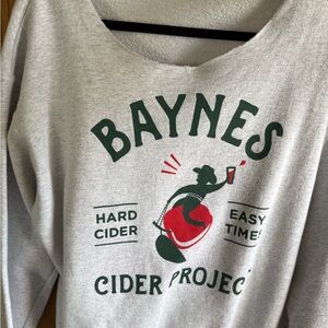 Baynes Cider Project Gray Sweatshirt
